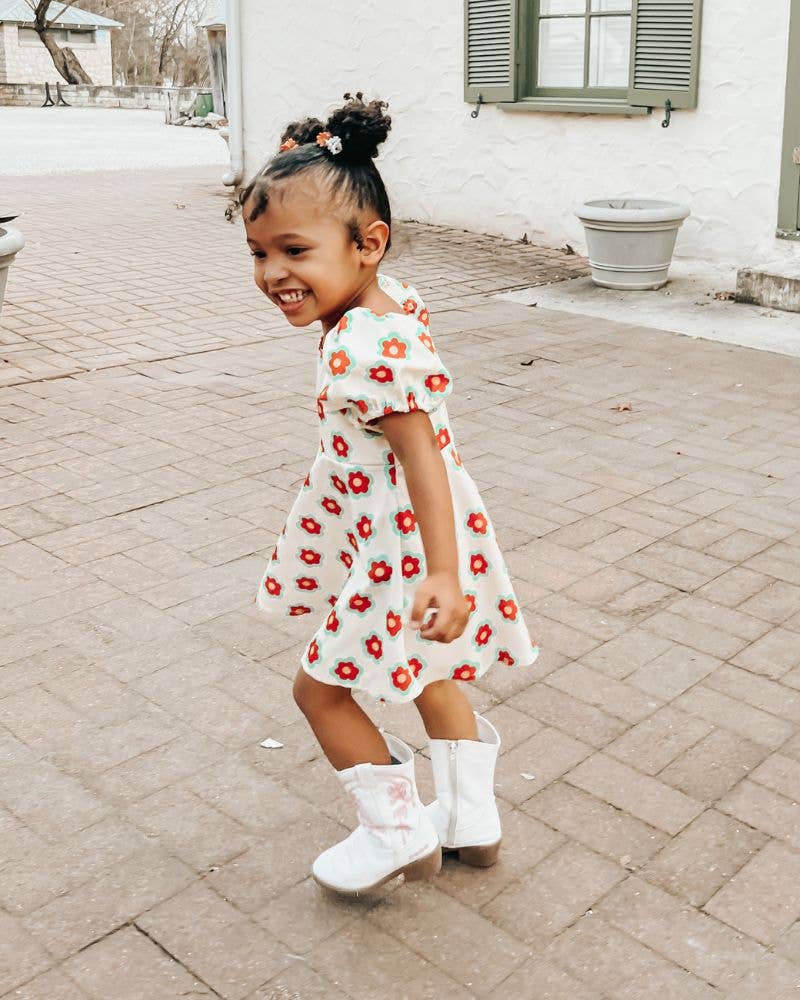 Dress | Bea Puff Sleeve